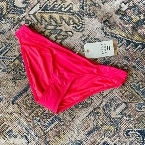🌞 Billabong 🌞 Sol Searcher Lowrider Coral Dream Pink Bikini Bottoms sz Medium